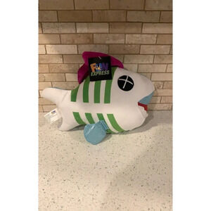 Reversible Fish Plush Stuffed Animal Two-Sided Toy